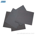 Papel de lija de papel de arena impermeable 320 grits para metal